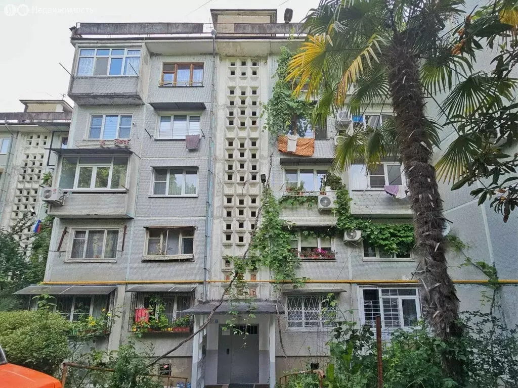 1-комнатная квартира: Сочи, улица Макаренко, 18 (32 м) - Фото 0