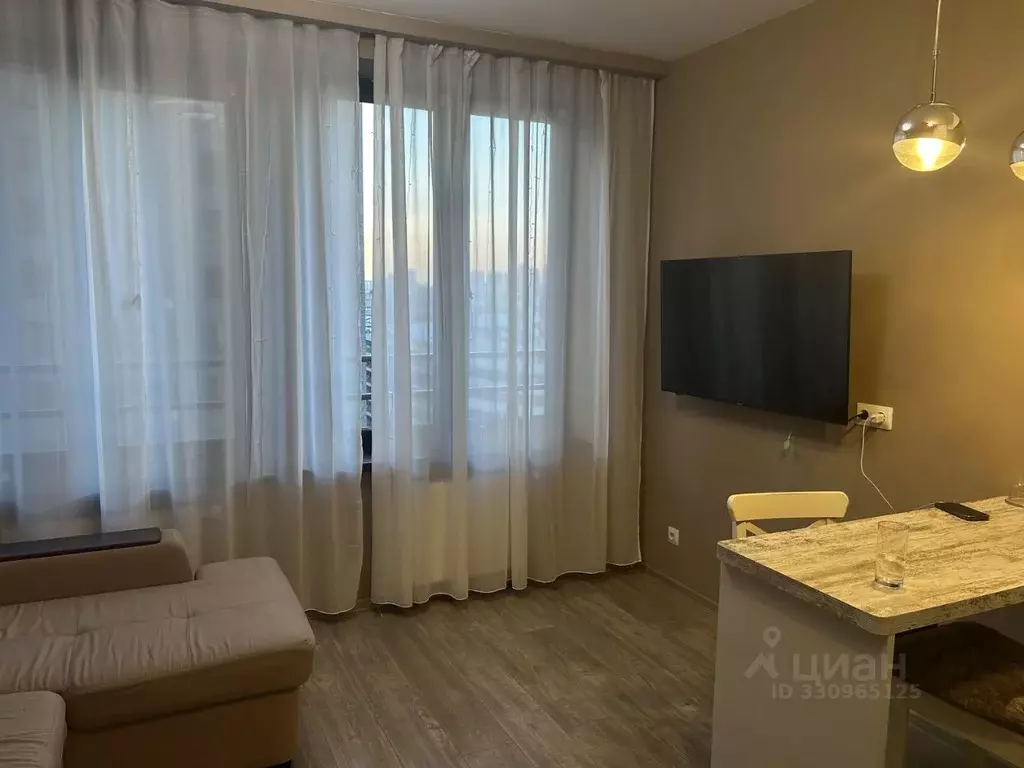 Студия Москва Новодмитровская ул., 2к7 (30.0 м) - Фото 1