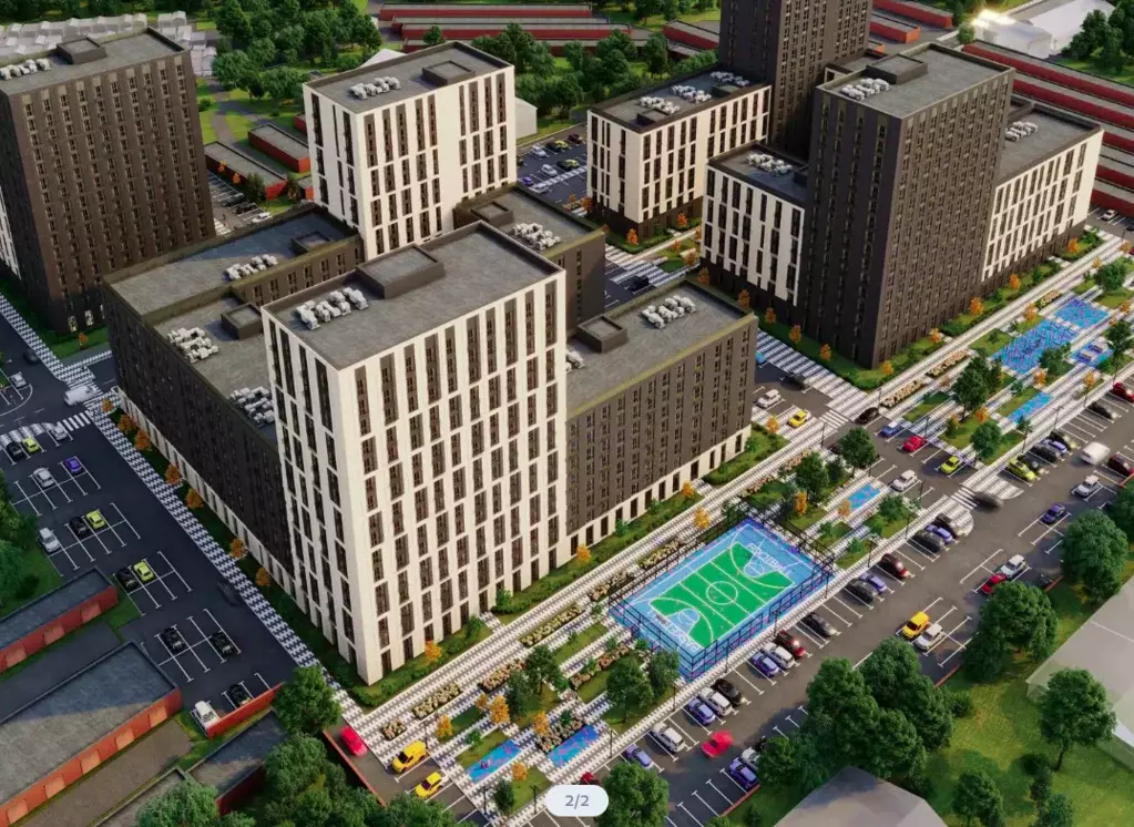 Продаётся 2-к квартира, 57.7 м - Фото 0