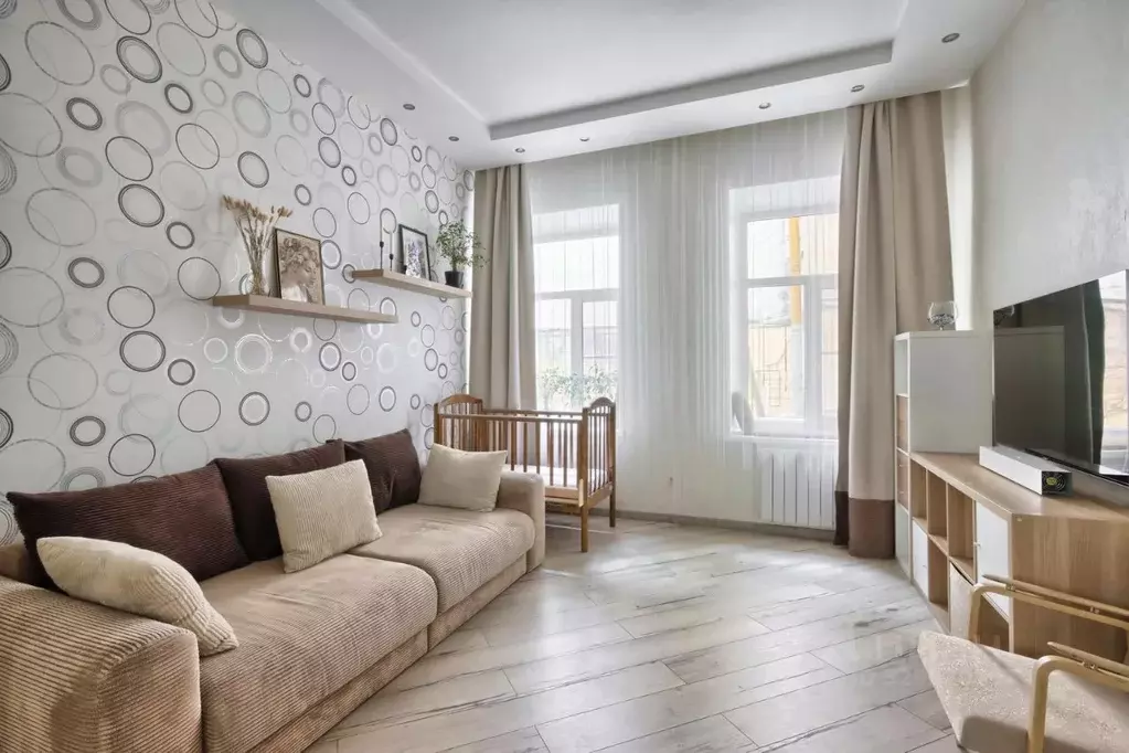 2-к кв. Санкт-Петербург пер. Пирогова, 10 (8.0 м) - Фото 2