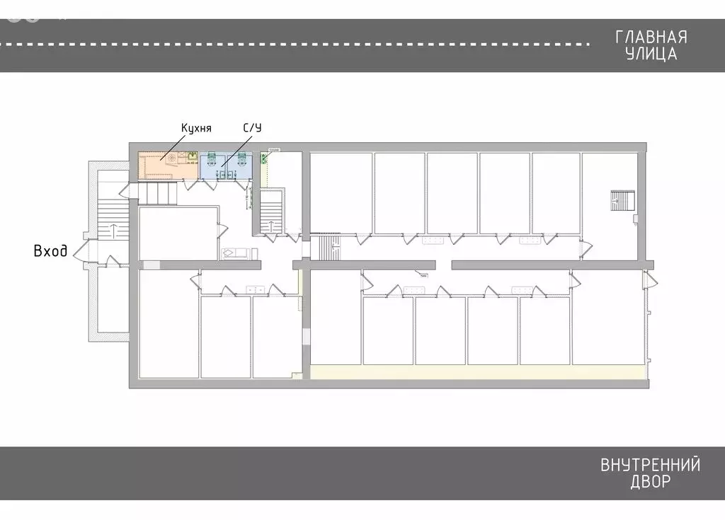 Помещение свободного назначения (245 м) - Фото 1