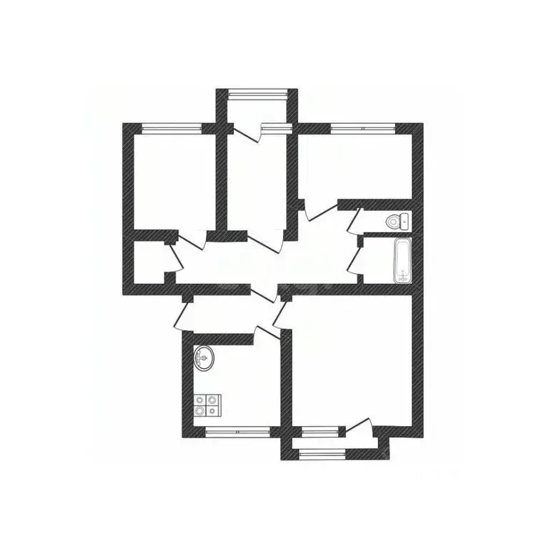 4-к кв. Алтайский край, Бийск ул. Владимира Ленина, 230 (83.3 м) - Фото 2