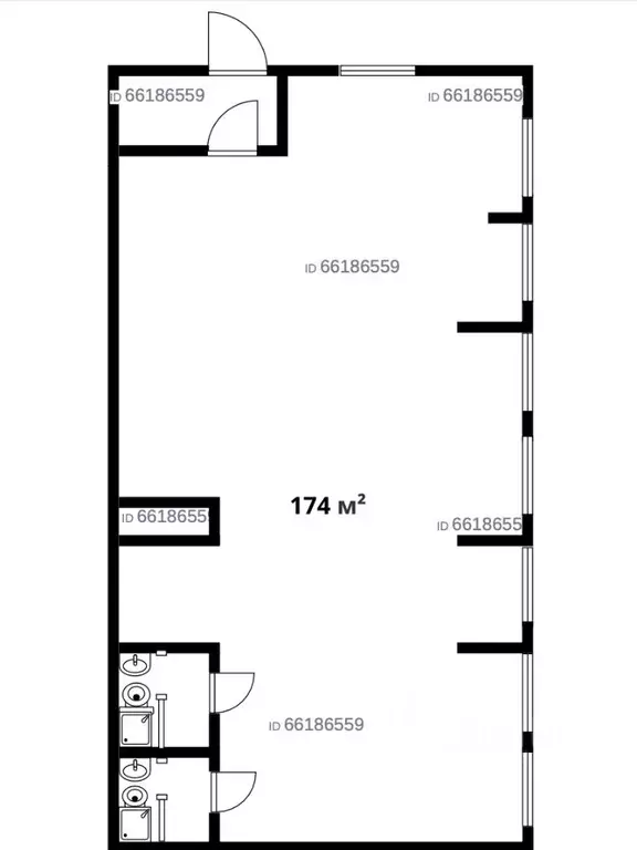 Помещение свободного назначения в Московская область, Красногорск ул. ... - Фото 2