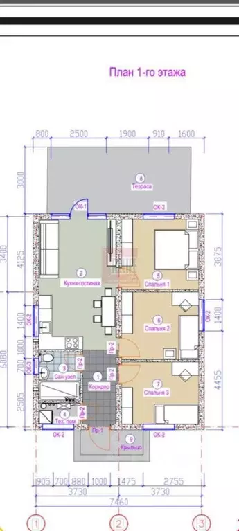 Дом в Калининградская область, Гурьевский муниципальный округ, ... - Фото 2