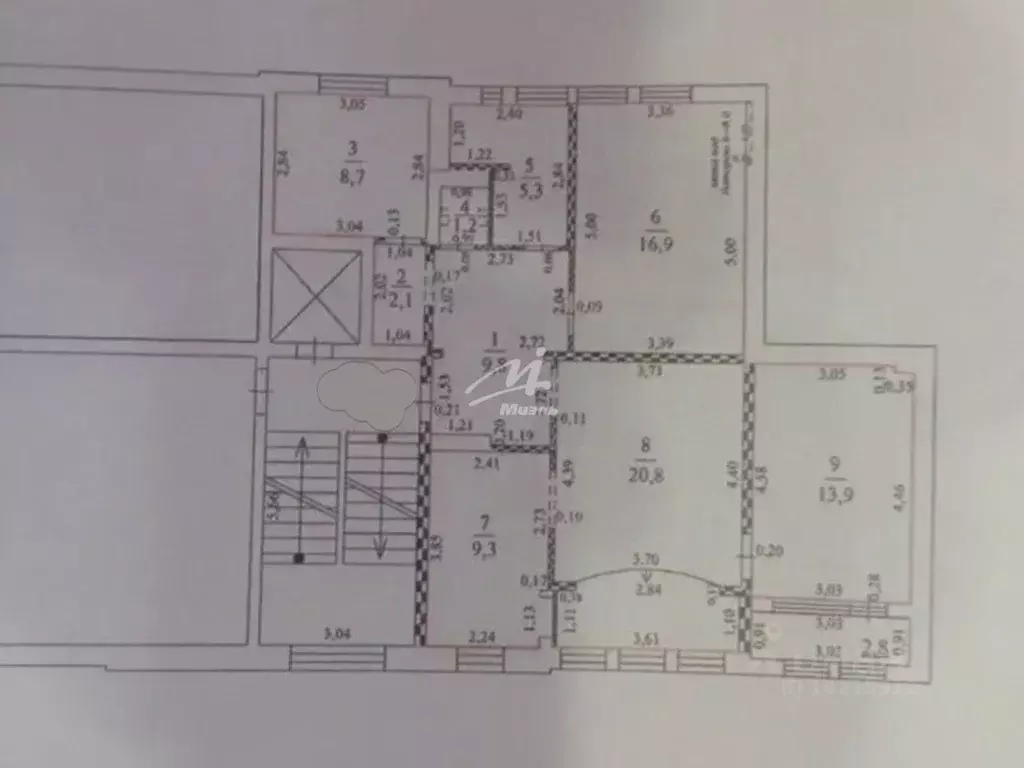 4-к кв. Севастополь просп. Героев Сталинграда, 7к1 (88.0 м) - Фото 2