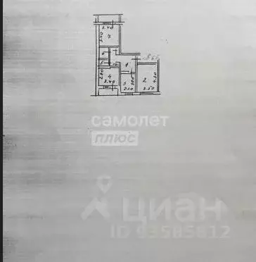 3-к кв. Курская область, Курчатов Коммунистический просп., 9 (62.1 м) - Фото 2