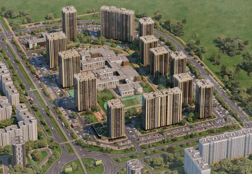 2-к. квартира, 65 м, 21/24 эт. - Фото 0