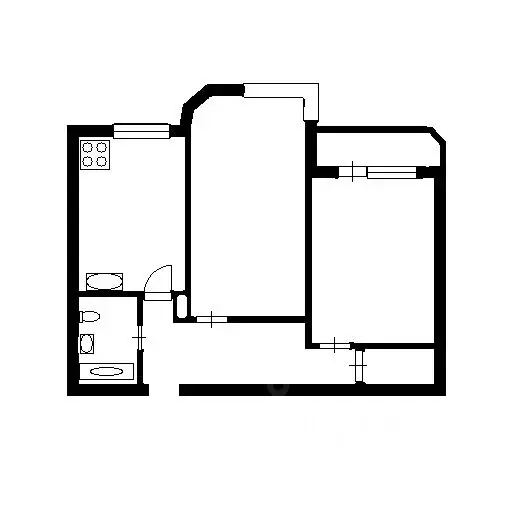 2-к кв. Санкт-Петербург Ленинский просп., 90 (70.0 м) - Фото 1