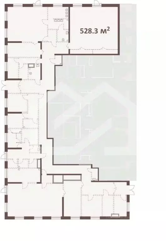 Помещение свободного назначения в Москва Эра жилой комплекс, 1 (528 м) - Фото 2