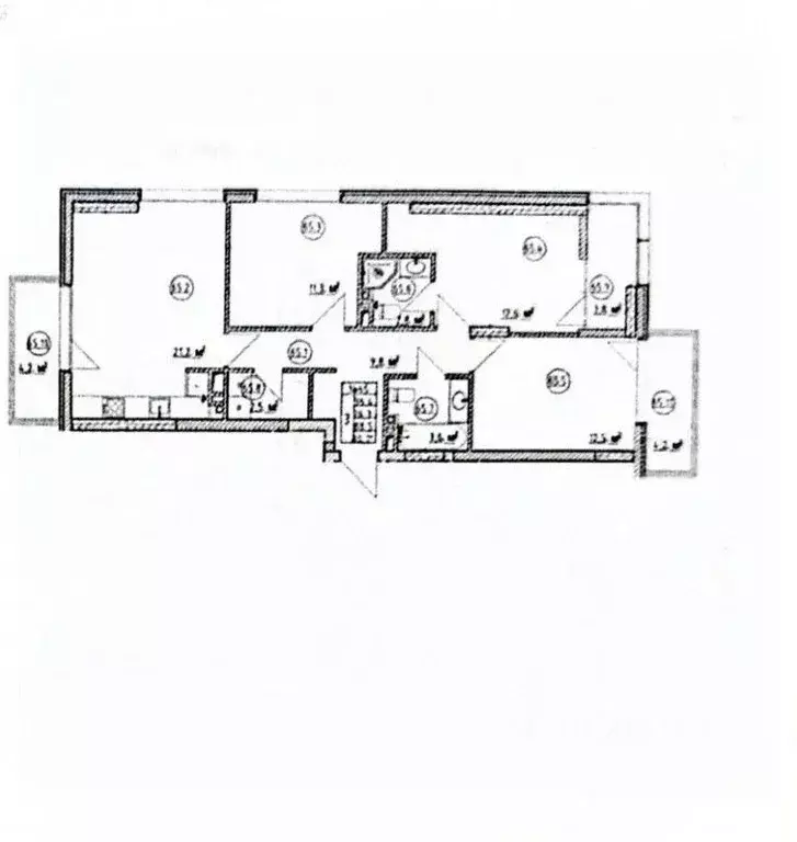 3-к кв. Крым, Симферополь ул. Караимская, 50 (77.0 м) - Фото 2
