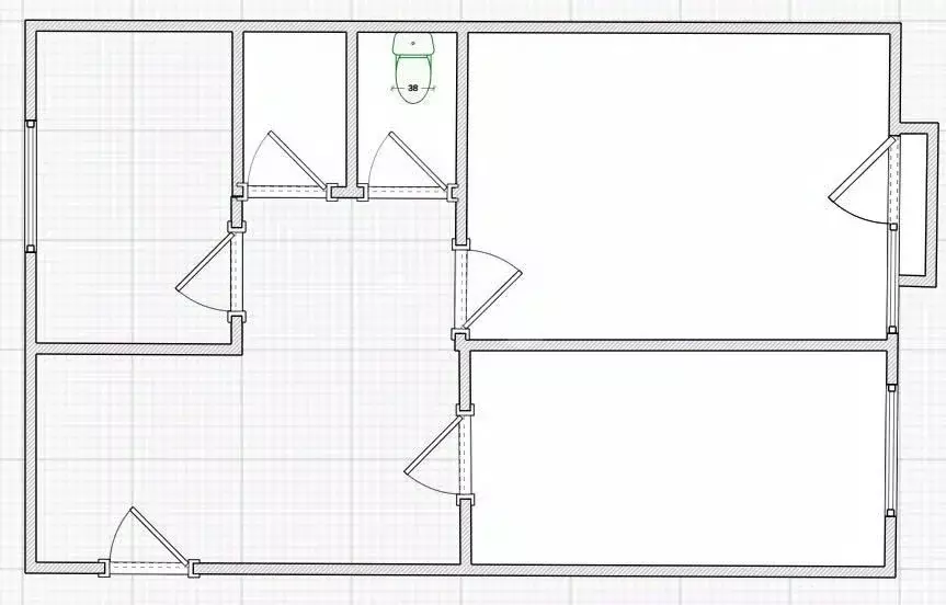 2-к кв. Костромская область, Буй ул. Островского, 38 (50.6 м) - Фото 1