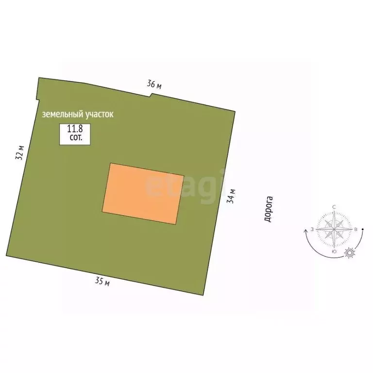 Дом в Владимирская область, пос. Гусевский ул. Первомайская, 32 (186 ... - Фото 2