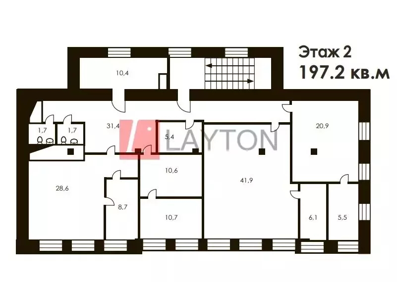 Офис (197 м) - Фото 2