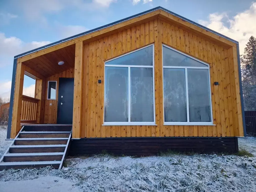 Дом в Ленинградская область, Приозерский район, Ларионовское с/пос, ... - Фото 1