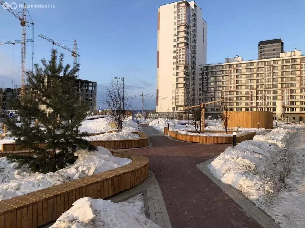 Квартира-студия: деревня Патрушева, улица Александра Пушкина, 16 (25 ... - Фото 2