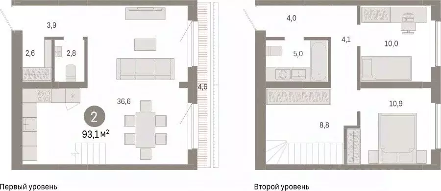 2-к кв. Новосибирская область, Новосибирск Большевистская ул., с49 ... - Фото 1