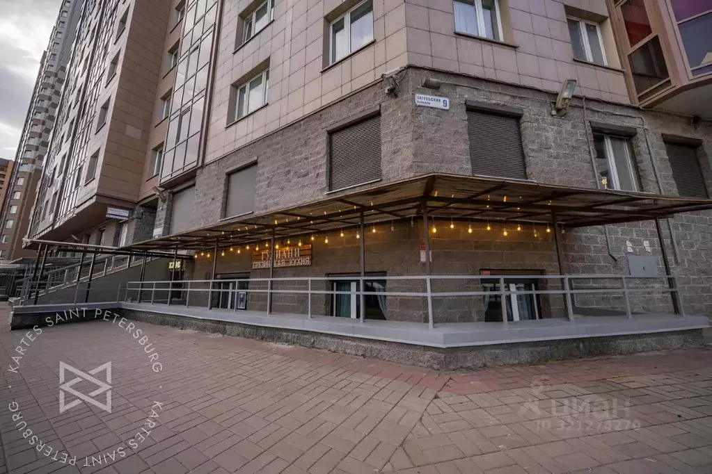 Помещение свободного назначения в Санкт-Петербург Загребский бул., 9 ... - Фото 2