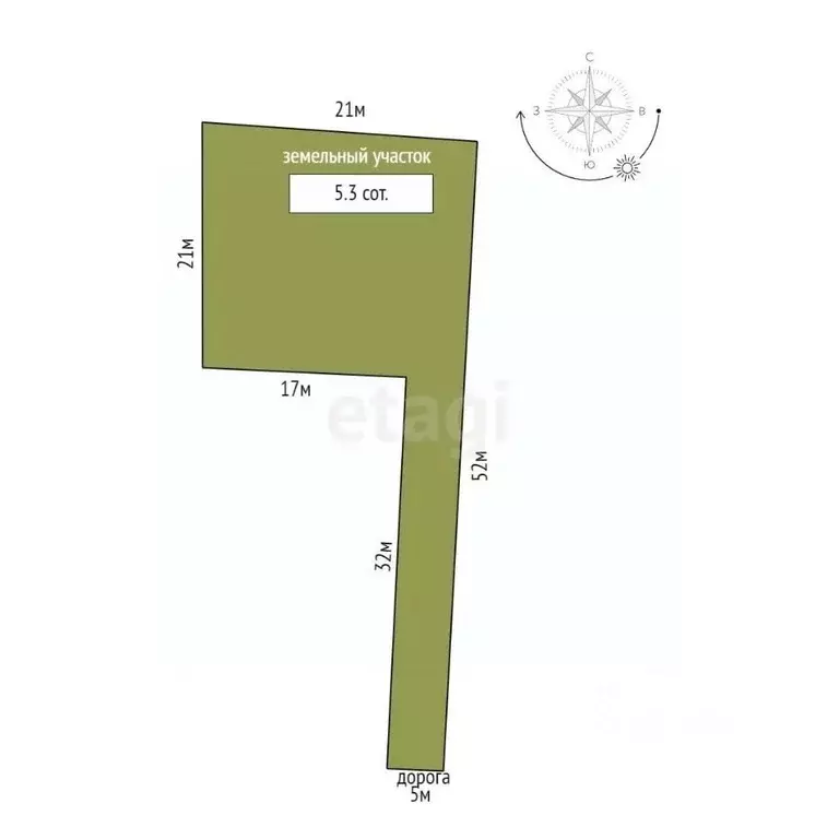 Участок в Ростовская область, Мясниковский район, с. Чалтырь ул. ... - Фото 2