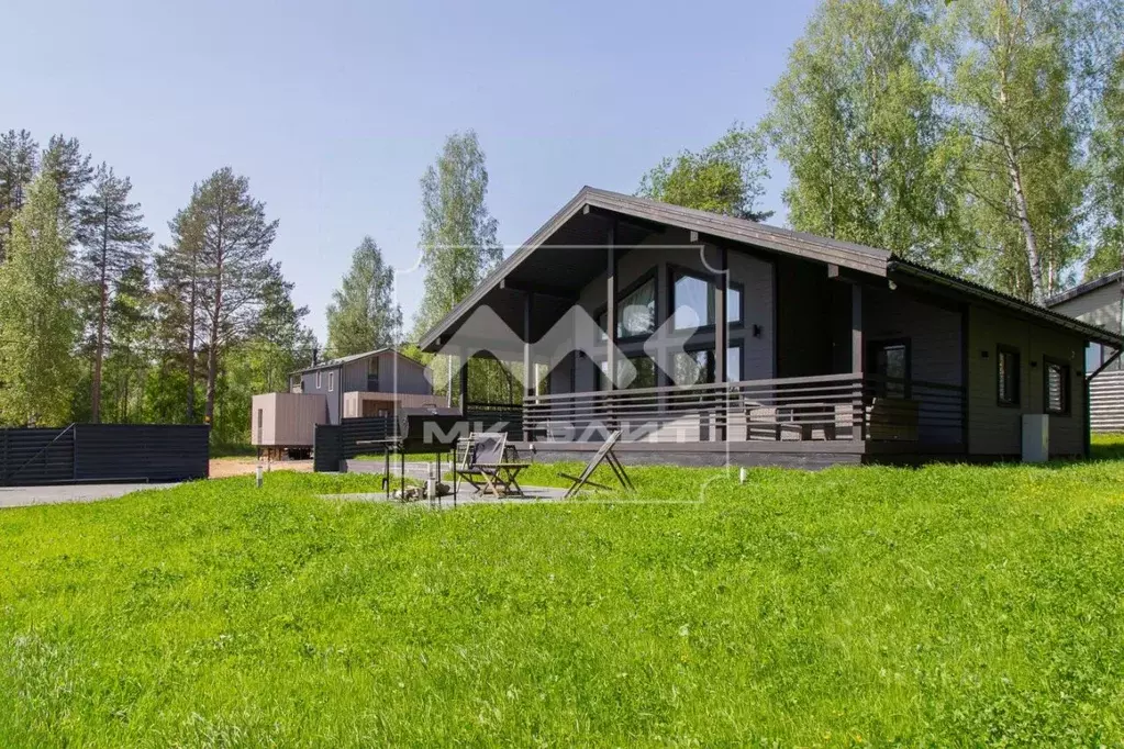 Коттедж в Ленинградская область, Всеволожский район, Куйвозовское ... - Фото 1