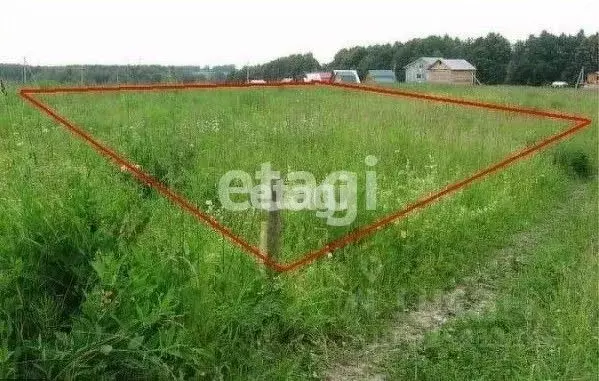 Участок в Красноярский край, Емельяново пгт пер. Зимний, 1 (13.4 сот.) - Фото 1