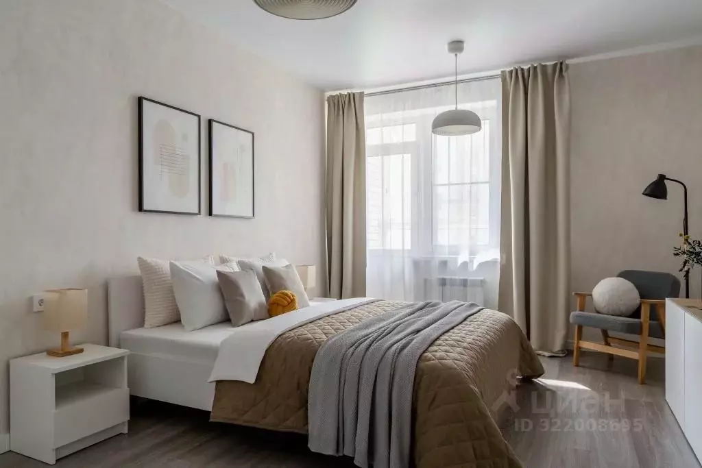 2-к кв. Нижегородская область, Нижний Новгород ул. Родионова, 191к1 ... - Фото 0