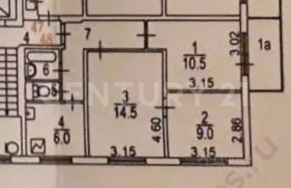 3-к кв. Московская область, Химки ул. Дружбы, 10 (52.0 м) - Фото 2