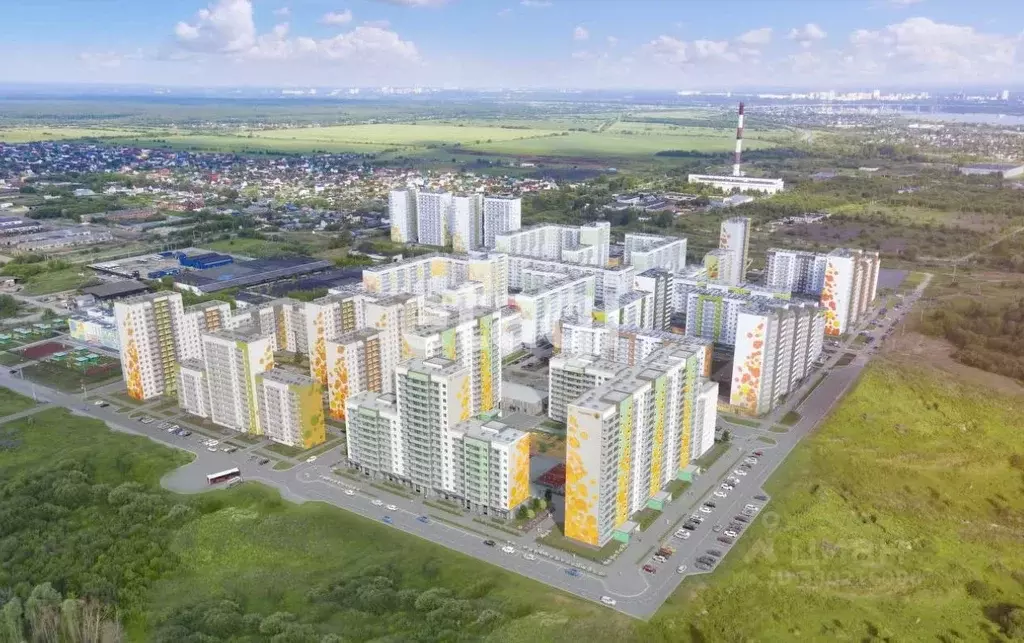 3-к кв. Пермский край, д. Кондратово ул. Г.Н. Нифантова, 3к1 (73.3 м) - Фото 1