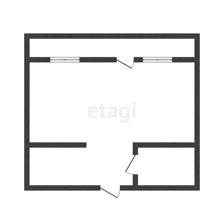 Квартира-студия: Иркутск, улица Лермонтова, 17 (45.3 м) - Фото 1