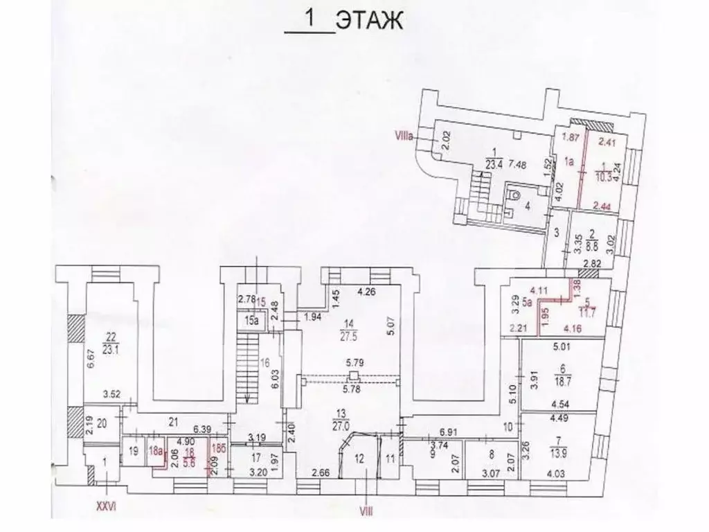 Помещение свободного назначения в Москва Кутузовский просп., 35 (518 ... - Фото 2