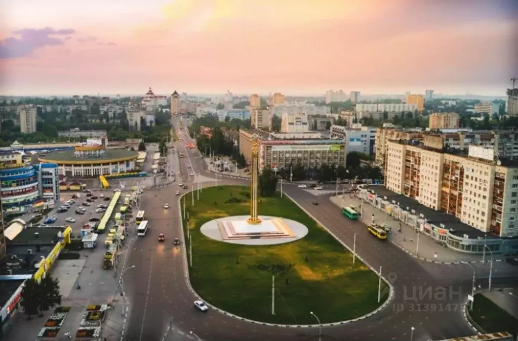 1-к кв. Липецкая область, Липецк пл. Победы, 1 (33.0 м) - Фото 1