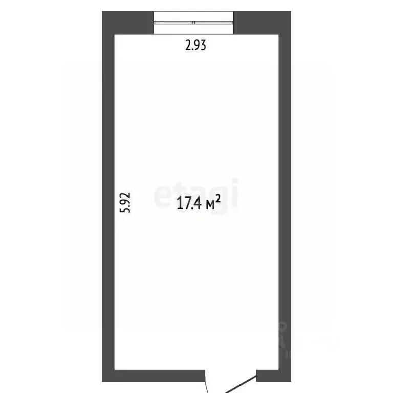 Офис в Ямало-Ненецкий АО, Новый Уренгой просп. Губкина, 14А (17 м) - Фото 1