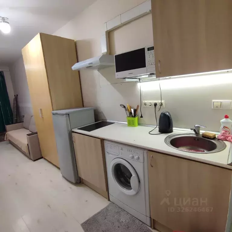 Студия Московская область, Одинцово ул. Белорусская, 10 (20.0 м) - Фото 2