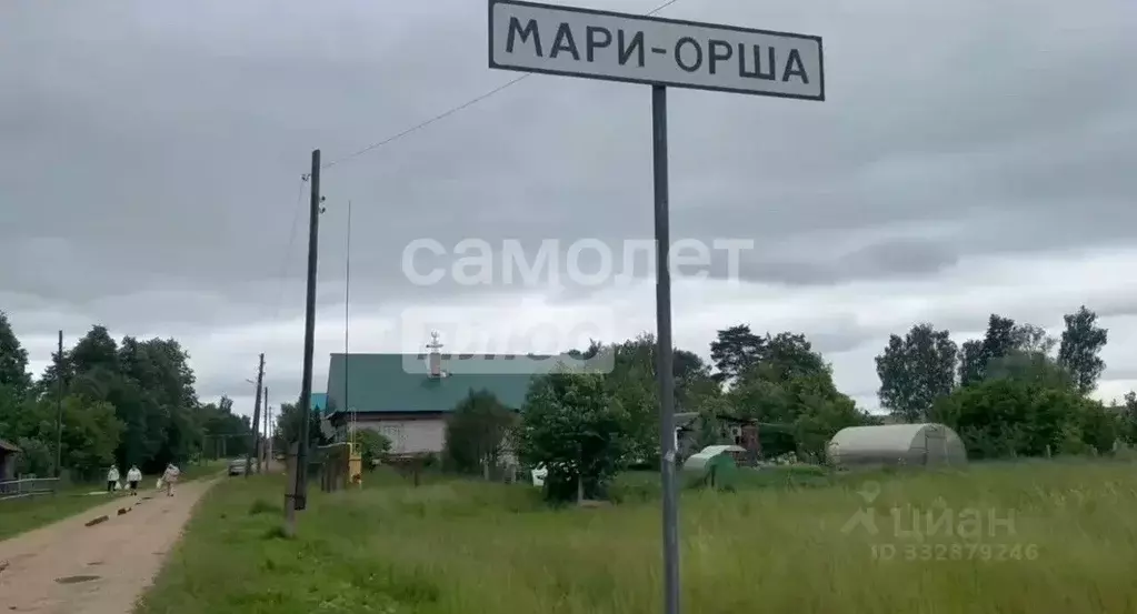 Дом в Марий Эл, Советский район, Вятское с/пос, д. Мари-Орша ул. ... - Фото 2