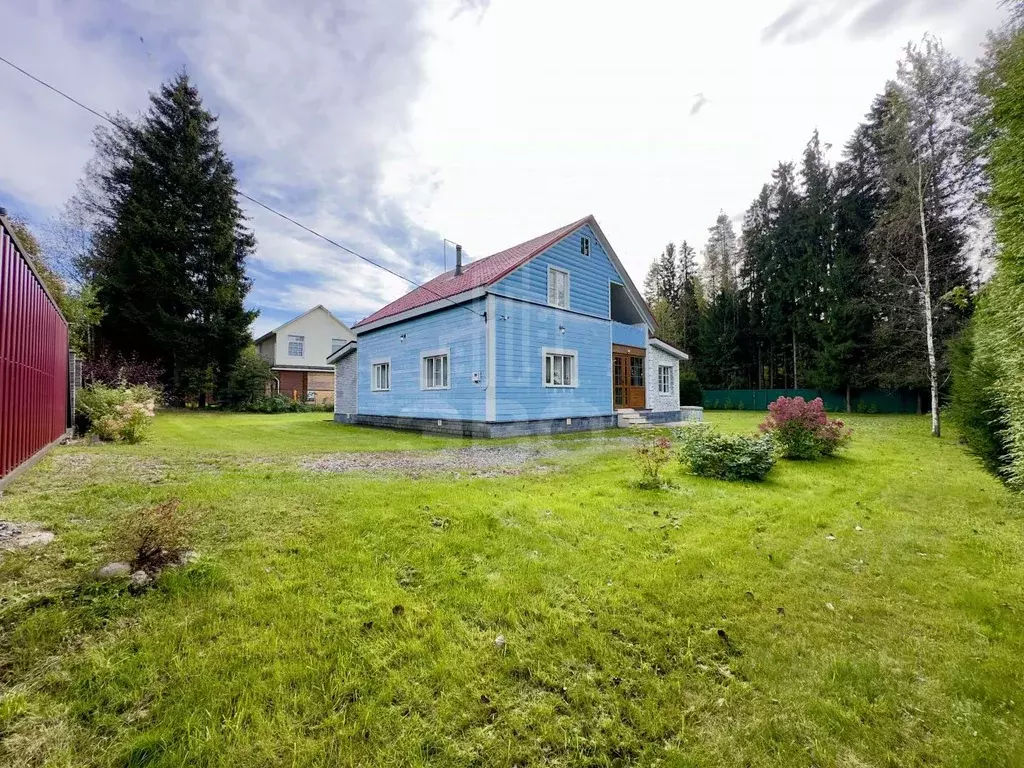 Коттедж в Ленинградская область, Всеволожский район, Куйвозовское ... - Фото 1