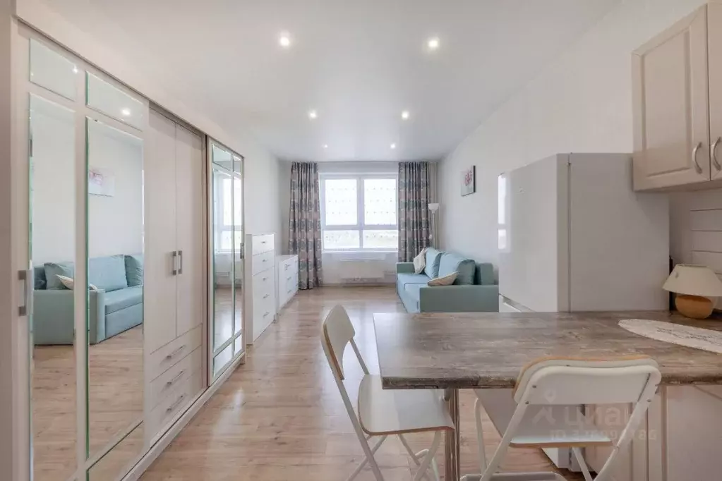 Студия Московская область, Люберцы ул. Юности, 13к1 (27.0 м) - Фото 1