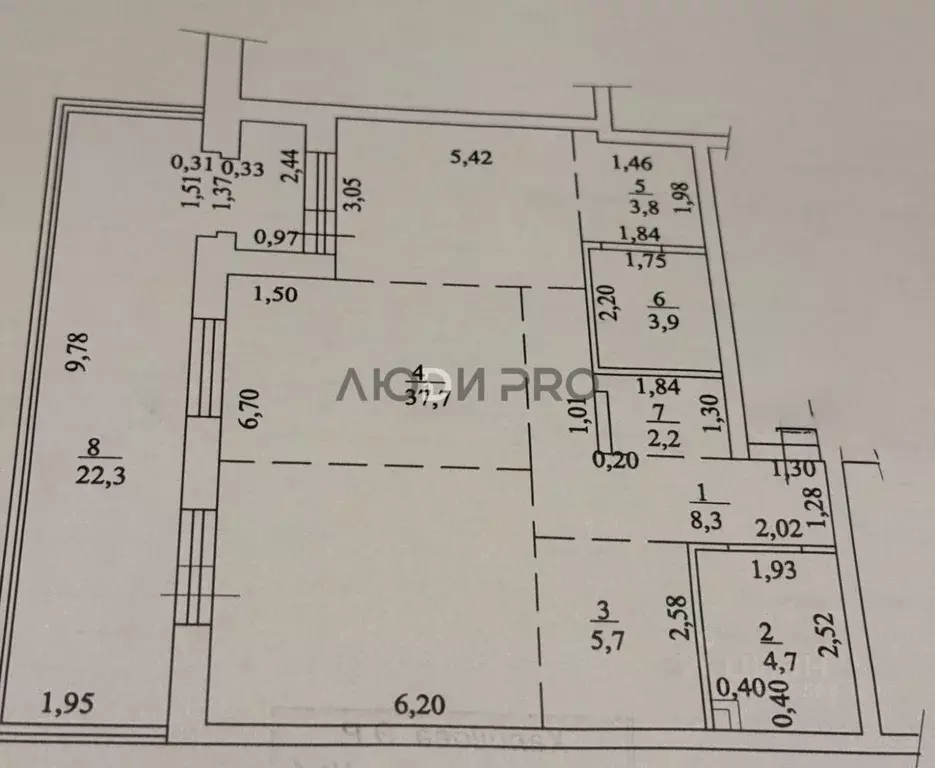 3-к кв. Башкортостан, Уфа ул. Энтузиастов, 7 (77.5 м) - Фото 2