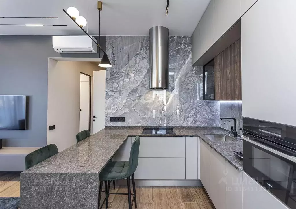 Квартира, 2 комнаты, 62 м - Фото 1
