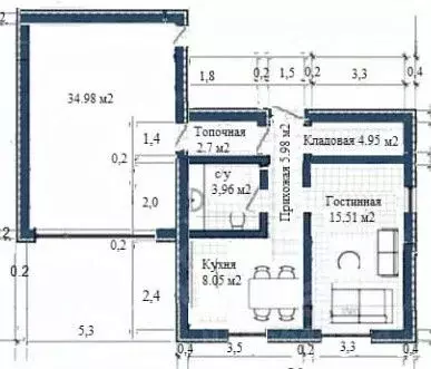 Дом в Оренбургская область, с. Ташла ул. Пограничная, 26 (77 м) - Фото 2