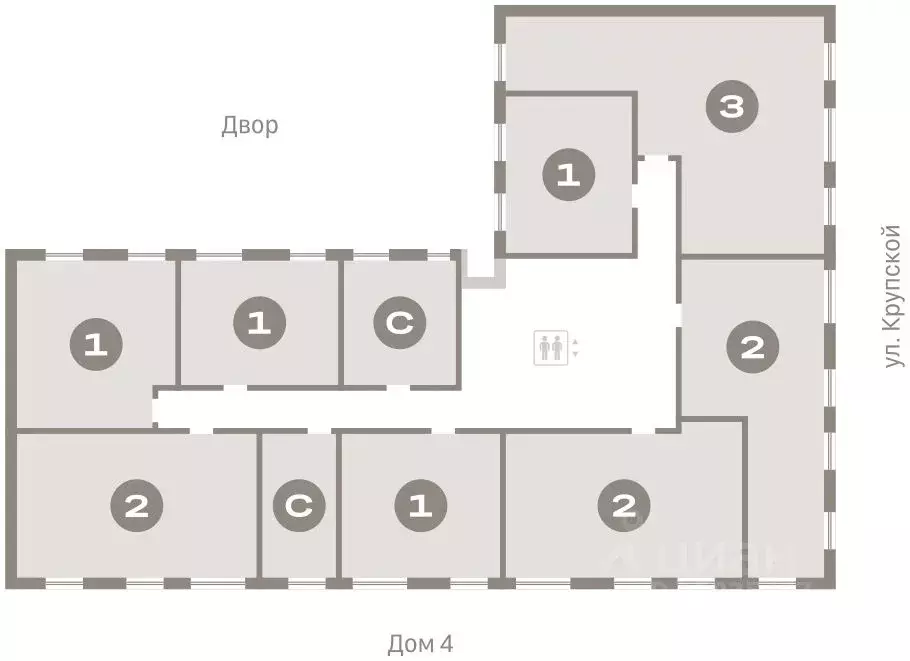 3-к кв. Омская область, Омск ул. Б.Г. Шаронова, 9 (86.89 м) - Фото 1