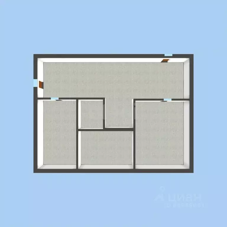 3-к кв. Ингушетия, Магас просп. Идриса Зязикова (92.0 м) - Фото 1
