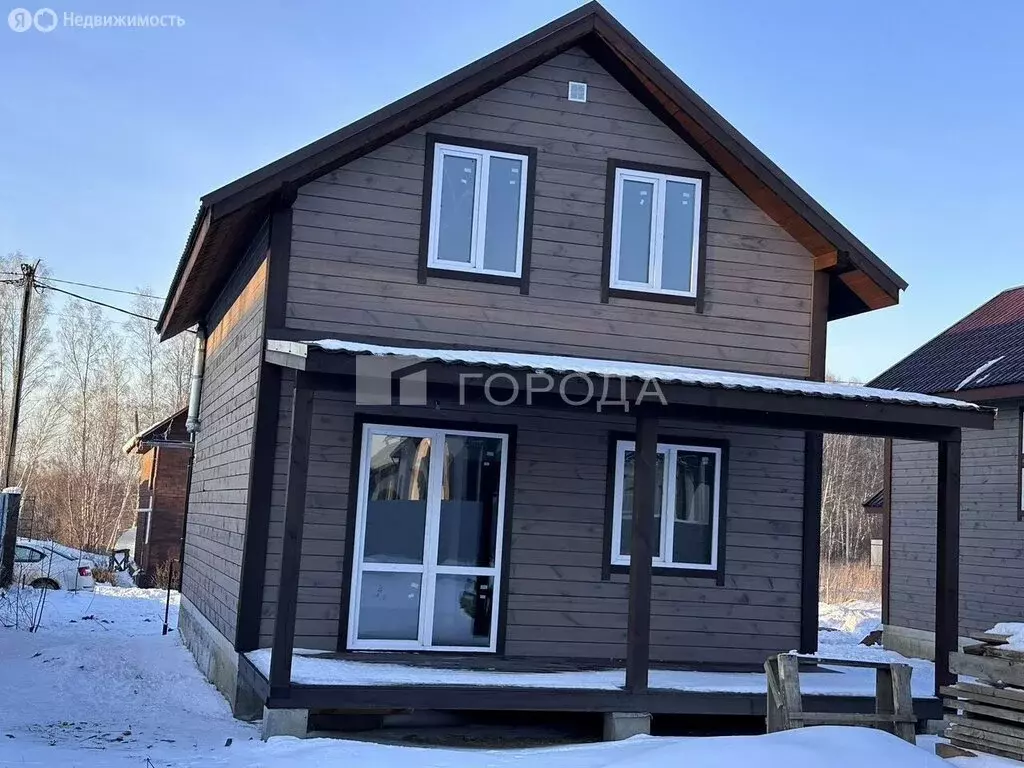 Дом в Каменский сельсовет, микрорайон Гармония, 3-я улица, 6 (120 м) - Фото 1