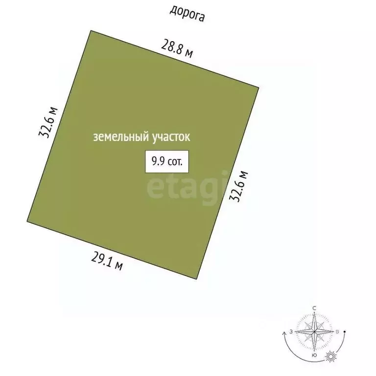 Участок в Крым, Феодосия ул. Щебетовская (9.9 сот.) - Фото 2