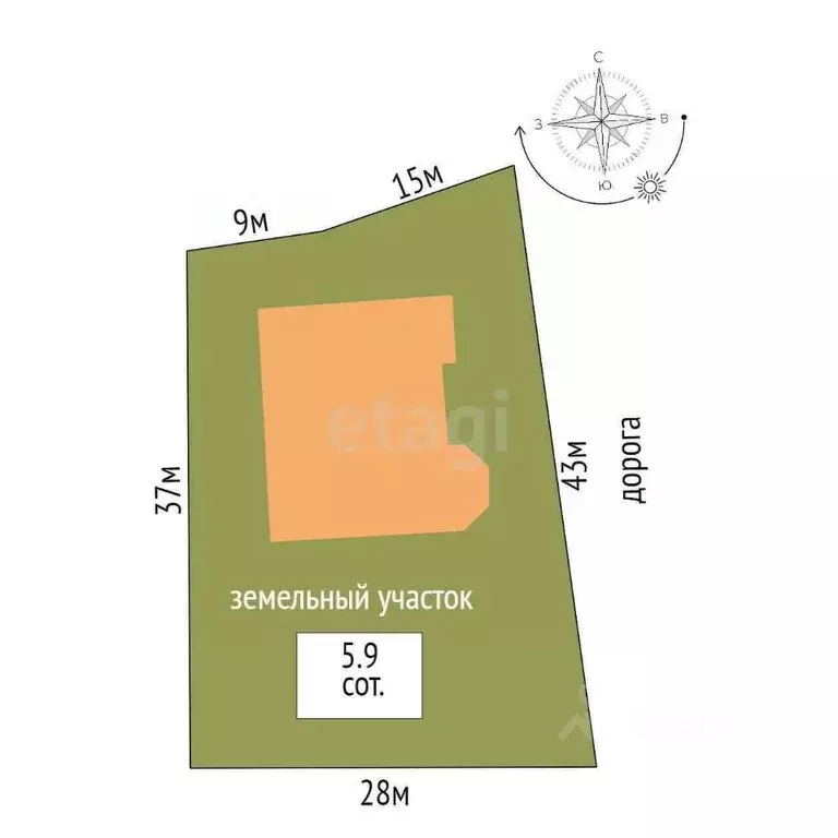 Дом в Камчатский край, Петропавловск-Камчатский Сероглазка жилрайон, ... - Фото 2