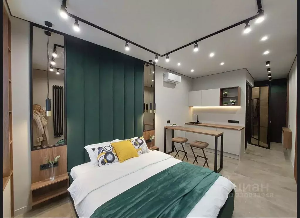 Студия Москва Шелепихинская наб., 42к3 (24.0 м) - Фото 1
