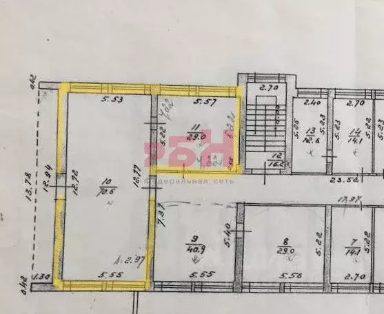 Офис в Костромская область, Кострома просп. Мира, 51 (100 м) - Фото 1
