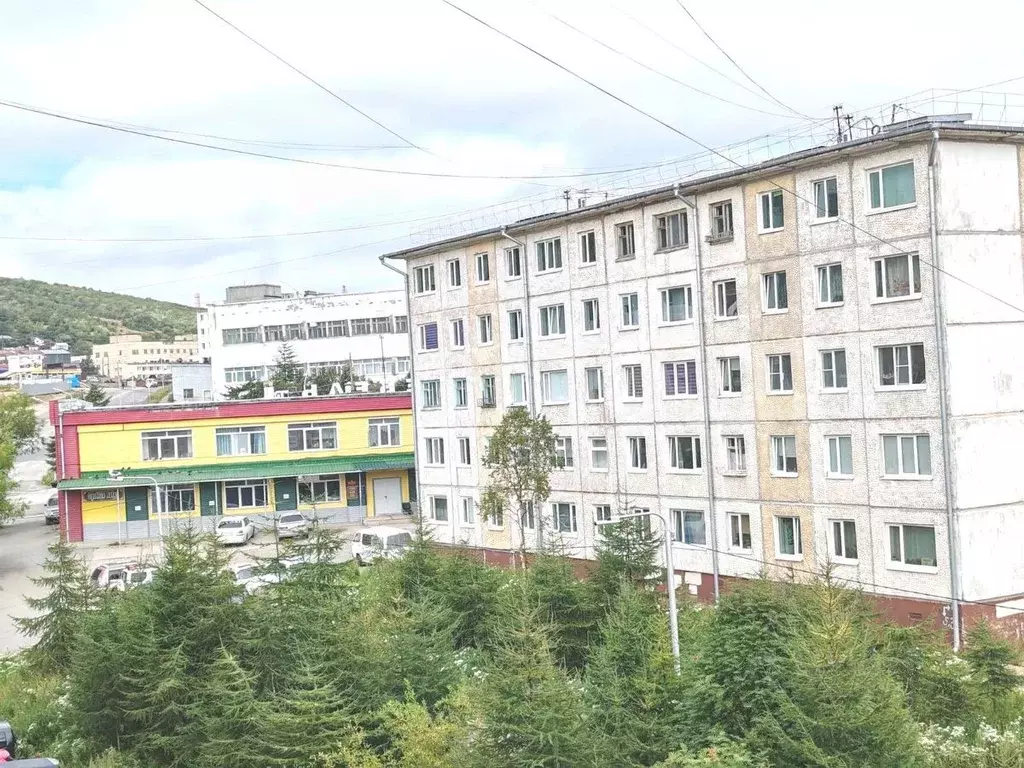 1-к кв. Магаданская область, Магадан Полярная ул., 5 (31.4 м) - Фото 1