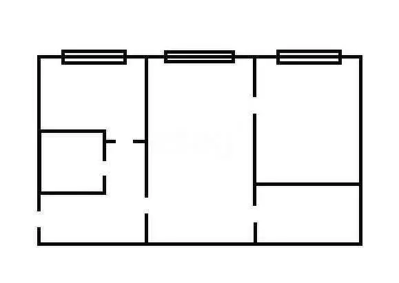 2-комнатная квартира: Щёкино, Советская улица, 21 (45 м) - Фото 0