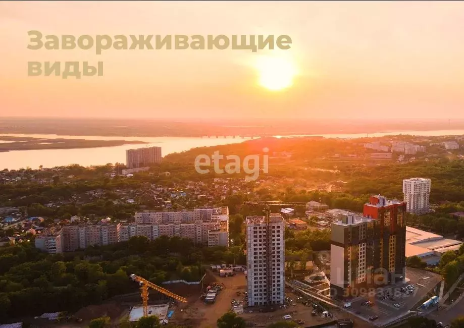 1-к кв. Хабаровский край, Хабаровск Тихоокеанская ул., 127 (34.44 м) - Фото 0