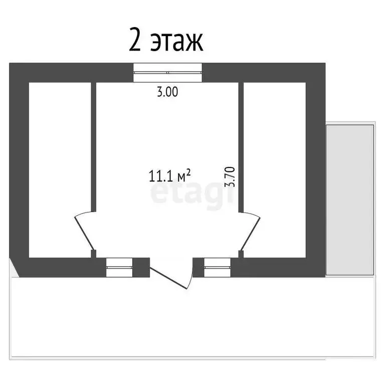Дом в Севастополь, садоводческое товарищество Строитель-3 (40.7 м) - Фото 0