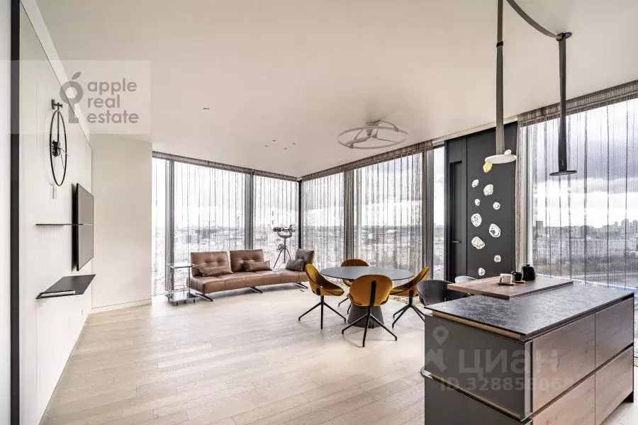 4-к кв. Москва Краснопресненская наб., 14Ак2 (127.0 м) - Фото 0